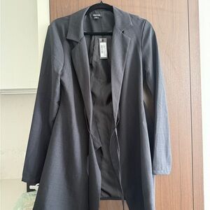 boohoo Black Blazer Dress